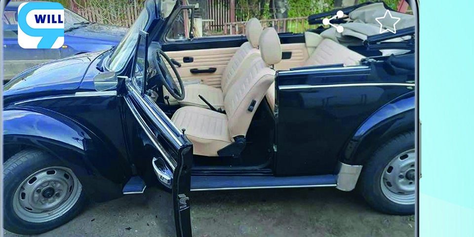 VW Käfer Cabrio aus Falcos Jeanny II Video