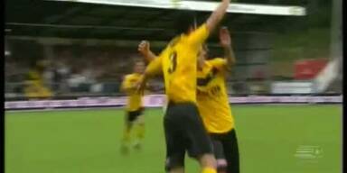 Super-Seiten-Fallr&uuml;ck- zieher von Venlo Verteidiger