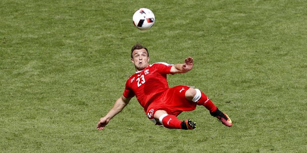 Fallrückzieher Shaqiri