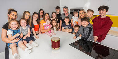 44-J&auml;hrige hat ihr 22. Kind bekommen