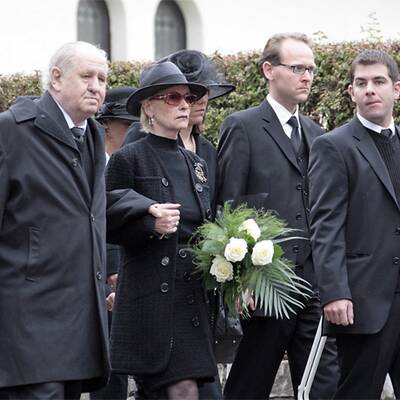 Flick-Begräbnis am 11.10.2006