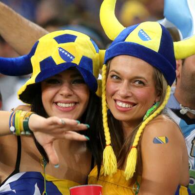 Die heißesten Fans der Fußball-WM