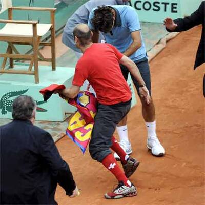 Irrer Fan attackiert Federer