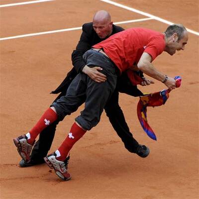 Irrer Fan attackiert Federer