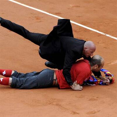 Irrer Fan attackiert Federer