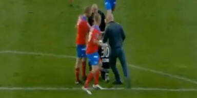 Fan Attacke Schweden