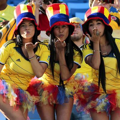Die heißesten Fans der Fußball-WM