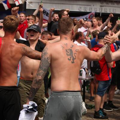 Fanausschreitung in Marseille