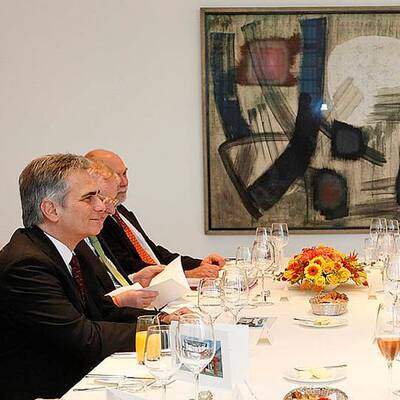 Werner Faymann in Berlin 