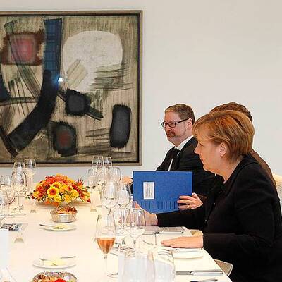 Werner Faymann in Berlin 