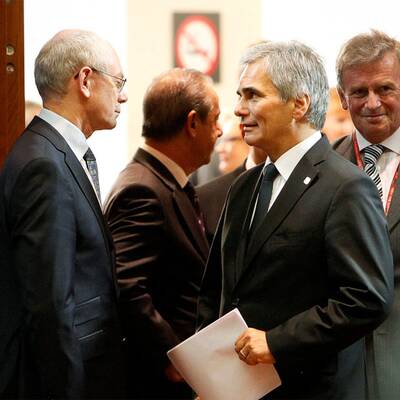  In Brüssel tagen die Staats- und Regierungschefs zur Euro-Krise.