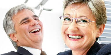 Werner Faymann & Claudia Schmied