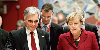 Faymann Merkel