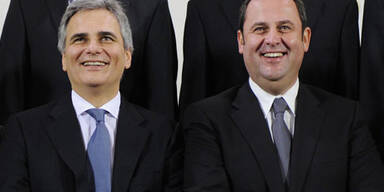 Neue SPÖ-ÖVP-Regierung wurde angelobt