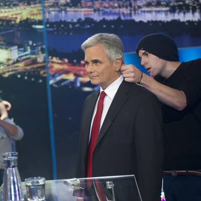  Das erste TV-Duell in Bildern