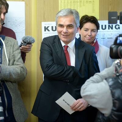 Hier wählt Werner Faymann