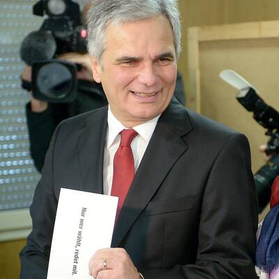 Hier wählt Werner Faymann