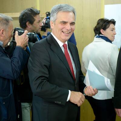 Hier wählt Werner Faymann