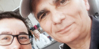 Faymanns Training und ein Selfie mit dem Kanzler