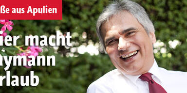Hier urlaubt Faymann mit Familie