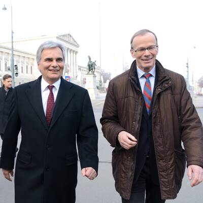  Kanzler Faymann holte Ex-ZiB-Star für die EU-Wahl.