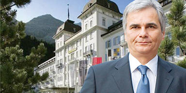 Faymann bei den Bilderbergern 