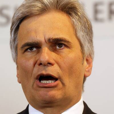 Der Kanzler zollte Pröll Respekt