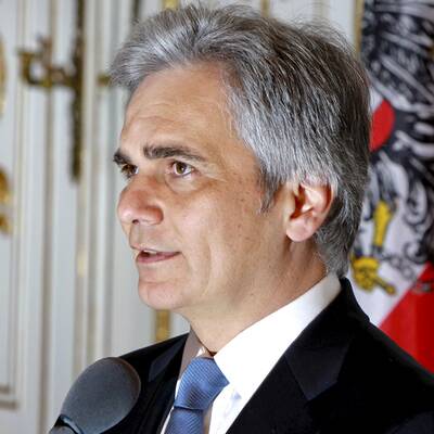 Der Kanzler zollte Pröll Respekt