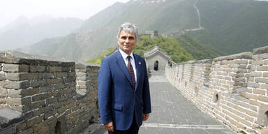 Kanzler Faymann zu Besuch in China