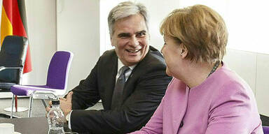 Faymann Merkel