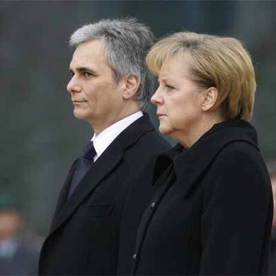 Faymann zu Gast in Berlin
