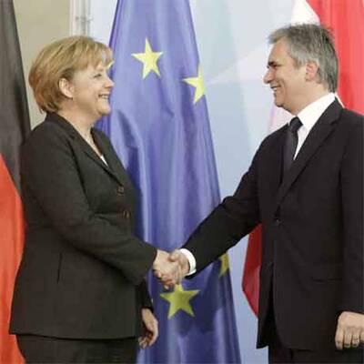 Faymann zu Gast in Berlin