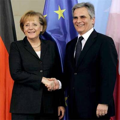 Faymann zu Gast in Berlin