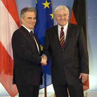 Faymann zu Gast in Berlin