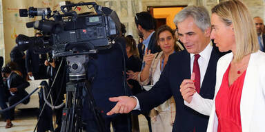  Faymann auf Friedensmission in Rom