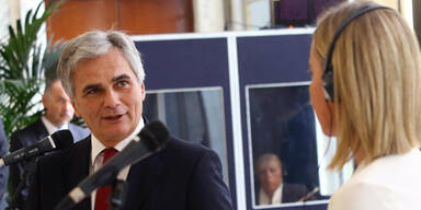  Faymann auf Friedensmission in Rom