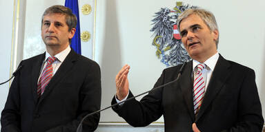 Polit-Duell: Faymann vs. Spindelegger