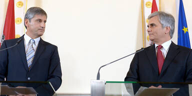 Werner Faymann, Michael Spindelegger