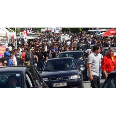 Trotz Sauwetter kamen 100.000 GTI-Fans nach Reifnitz