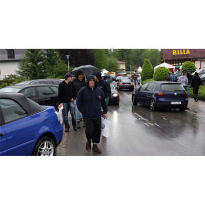 Trotz Sauwetter kamen 100.000 GTI-Fans nach Reifnitz