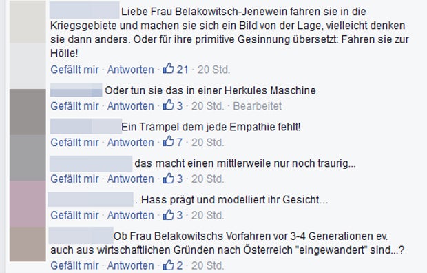 FPÖ will die Flüchtlinge schreien lassen
