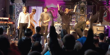 Wanda als H&auml;fen-Band in Garsten