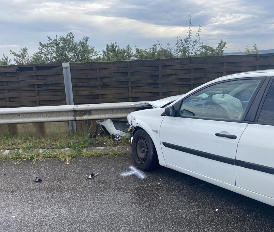 Massen-Crash auf der Schnellstraße S31
