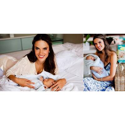 Alessandra Ambrosio zeigt Babyfotos