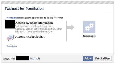 Gefährliche Facebook-App im Umlauf