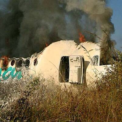 Flugzeugcrash in Burma