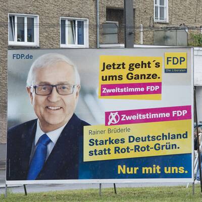 Deutsche Wahlplakate
