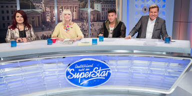 DSDS Jury 2014 Dieter Bohlen, Mieze Katz, Kay One und Marianne Rosenberg