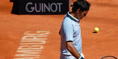 Federer scheitert an Qualifikant Delbonis