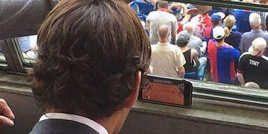 Irre: So guckte Federer French Open-Finale